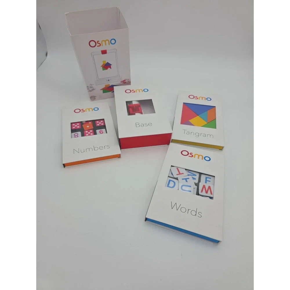 Osmo Genius Kit Bundle Base Numbers Words Tangram for iPad